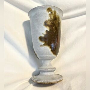 Handcrafted Pottery/Ceramic Chalice - I believe the artist is Keith Rousseau